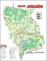 Mapka Miasta Jordanowa